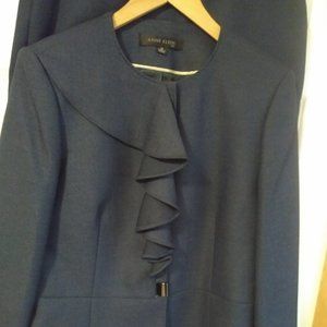 Anne Klein Medium Blue Suit